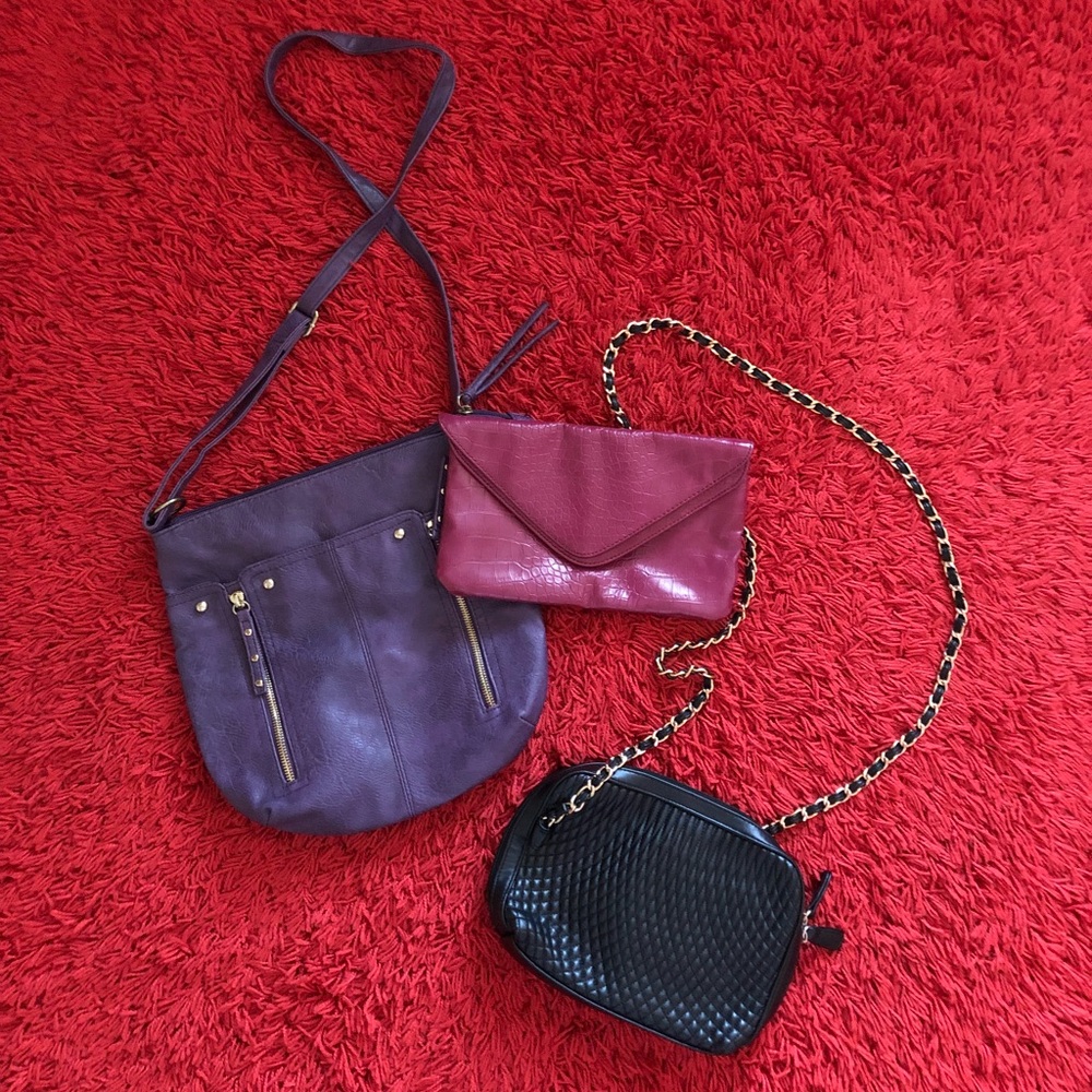3 for 1 purses & clutch